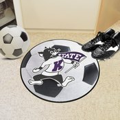 Kansas State Wildcats Soccer Ball Rug - 27in. Diameter, 36376