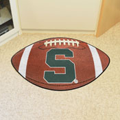 Michigan State Spartans Football Rug - 20.5in. x 32.5in. - Block S Alternate Logo, 36387