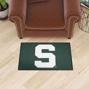 Michigan State Spartans Starter Mat Accent Rug - 19in. x 30in., 36388