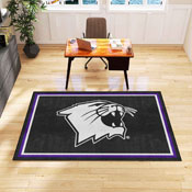 NorthwesternWildcats5ft. x 8 ft. Plush Area Rug, 36418