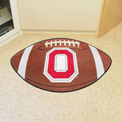 Ohio State Buckeyes Football Rug - 20.5in. x 32.5in., 36435