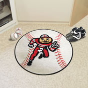 Ohio State Buckeyes Baseball Rug - 27in. Diameter, 36445