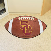 Southern California Trojans Football Rug - 20.5in. x 32.5in. - Trojan Head Alternate Logo, 36543