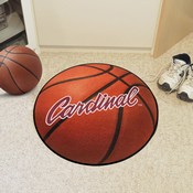 Stanford Cardinal Basketball Rug - 27in. Diameter, 36554