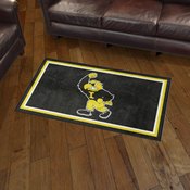 Iowa Hawkeyes Plush Area Rug, AGS-36632