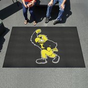 Iowa Hawkeyes Ulti-Mat Rug - 5ft. x 8ft. - Herkey Mascot Logo, 36643