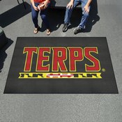 Maryland Terrapins Ulti-Mat Rug - 5ft. x 8ft. - TERPS Alternate Logo, 36683