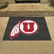Utah Utes 5ft. x 8 ft. Plush Area Rug, 36700