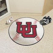 Utah Utes Baseball Rug - 27in. Diameter, 36701