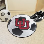 Utah Utes Soccer Ball Rug - 27in. Diameter, 36704
