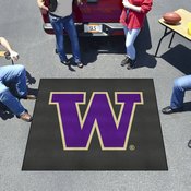 Washington Huskies Tailgater Rug - 5ft. x 6ft. - W Primary Logo, 36718