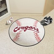 Washington State Cougars Baseball Rug - 27in. Diameter, 36736