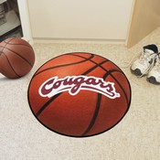 Washington State Cougars Basketball Rug - 27in. Diameter, 36737