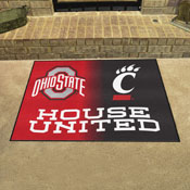 Ohio State / Cincinnati House United Rug - 34 in. x 42.5 in., 36758