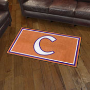 Clemson Tigers Plush Area Rug, AGS-36786