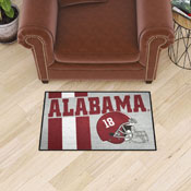 Alabama Crimson Tide Starter Mat Accent Rug - 19in. x 30in., Uniform Design, 36796