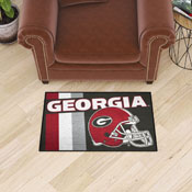 Georgia Bulldogs Starter Mat Accent Rug - 19in. x 30in., Uniform Design, 36804