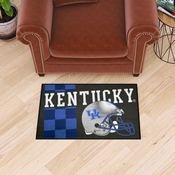 Kentucky Wildcats Starter Mat Accent Rug - 19in. x 30in. - UK Helmet Logo & Wordmark, 36805
