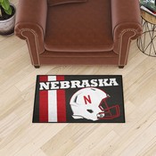 Nebraska Cornhuskers Starter Mat Accent Rug - 19in. x 30in., 36817
