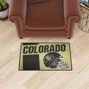 Colorado Buffaloes Plush Area Rug, AGS-36835
