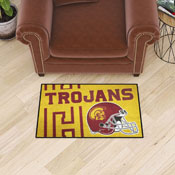 Southern California Trojans Starter Mat Accent Rug - 19in. x 30in., Uniform Design, 36837