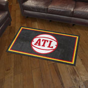 Atlanta Hawks Plush Area Rug, AGS-36864