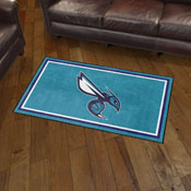Charlotte Hornets Plush Area Rug, AGS-36891