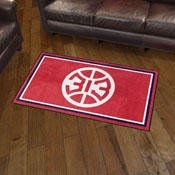 Detroit Pistons Plush Area Rug, AGS-36936