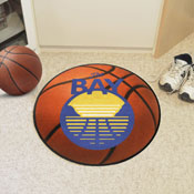 Golden State Warriors Basketball Rug - 27in. Diameter, 36950