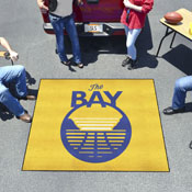 Golden State Warriors Tailgater Rug - 5ft. x 6ft., 36952
