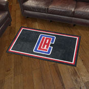 Los Angeles Clippers Plush Area Rug, AGS-36972
