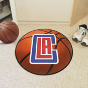 Los Angeles Clippers Basketball Rug - 27in. Diameter, 36977