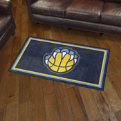 Memphis Grizzlies Plush Area Rug, AGS-36990