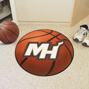 Miami Heat Basketball Rug - 27in. Diameter, 37004