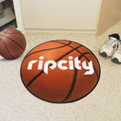 Portland Trail Blazers Basketball Rug - 27in. Diameter, 37085