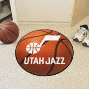 Utah Jazz Basketball Rug - 27in. Diameter, 37121