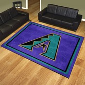 Arizona Diamondbacks Plush Area Rug - Retro Collection, AGS-37134