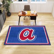 Boston Braves Plush Area Rug - Retro Collection, AGS-37140