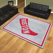 Boston Red Sox Plush Area Rug - Retro Collection, AGS-37164