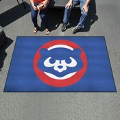Chicago Cubs Ulti-Mat Rug - 5ft. x 8ft. - Retro Collection, 37175