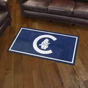 Chicago Cubs 5ft. x 8 ft. Plush Area Rug - Retro Collection, AGS-37176