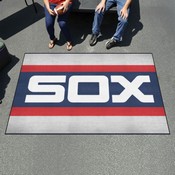 Chicago White Sox Ulti-Mat Rug - 5ft. x 8ft. - Retro Collection, 37187