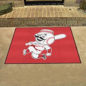Cincinnati Reds All-Star Rug - 34 in. x 42.5 in. - Retro Collection, 37197