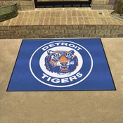 Detroit Tigers All-Star Rug - 34 in. x 42.5 in. - Retro Collection, 37209