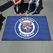 Detroit Tigers Ulti-Mat Rug - 5ft. x 8ft. - Retro Collection, 37211