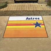 Houston Astros All-Star Rug - 34 in. x 42.5 in. - Retro Collection, AGS-37215