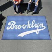 Brooklyn Dodgers Ulti-Mat Rug - 5ft. x 8ft. - Retro Collection, AGS-37247