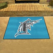 Florida Marlins All-Star Rug - 34 in. x 42.5 in. - Retro Collection, 37257