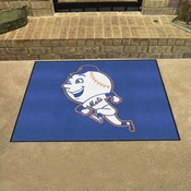 New York Mets All-Star Rug - 34 in. x 42.5 in. - Retro Collection, 37275