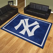 New York Yankees Plush Area Rug - Retro Collection, AGS-37278